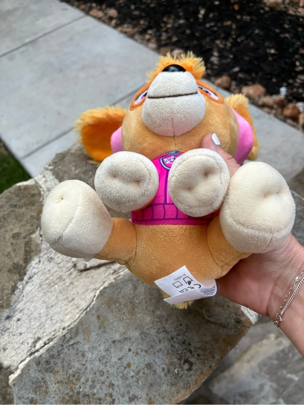 Paw Patrol Skye Plush Toy - Pink and Tan